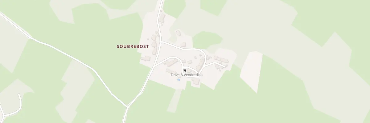 Plan du 19 Soubrebost à Mainsat