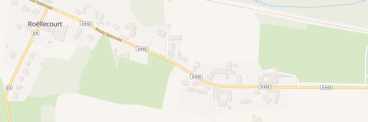 Plan du 117 Rue Nationale à Roëllecourt