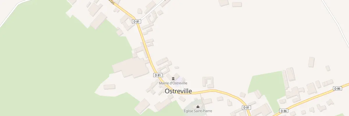Plan du 34 Rue de l’Eglise à Ostreville