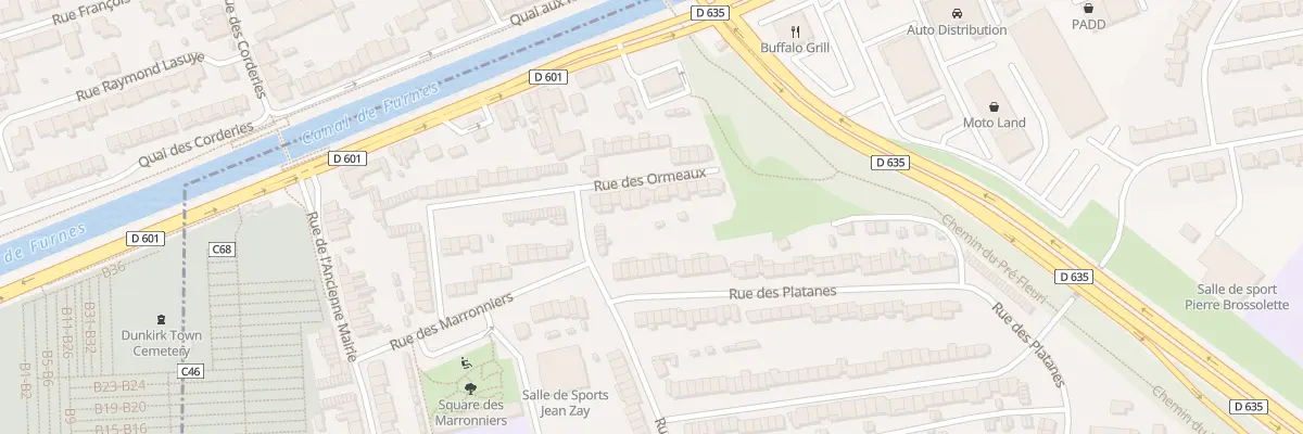 Plan du 28 Rue des Ormeaux à Coudekerque-Branche