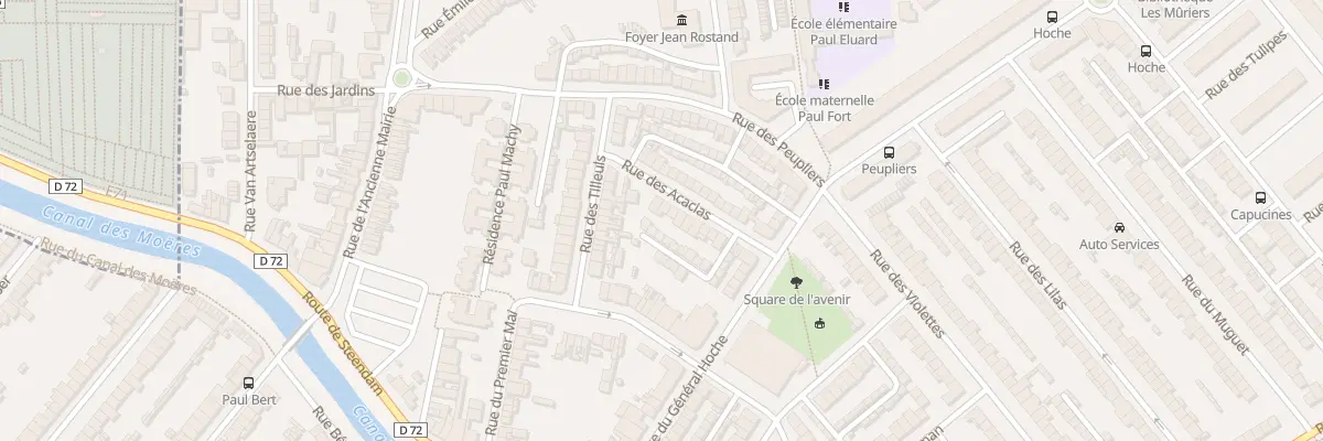 Plan du 17 Rue des Acacias à Coudekerque-Branche