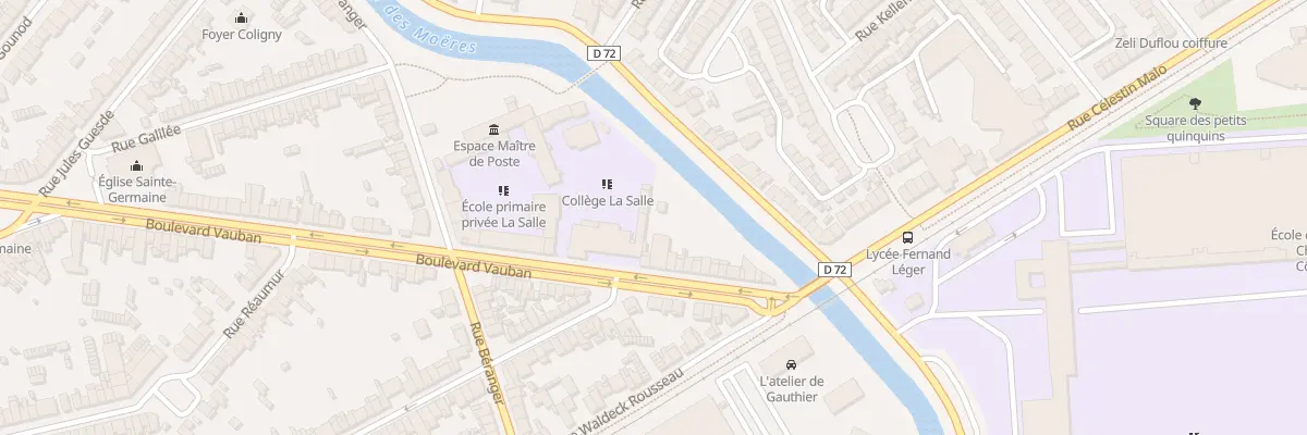 Plan du 22 Bd Vauban à Coudekerque-Branche