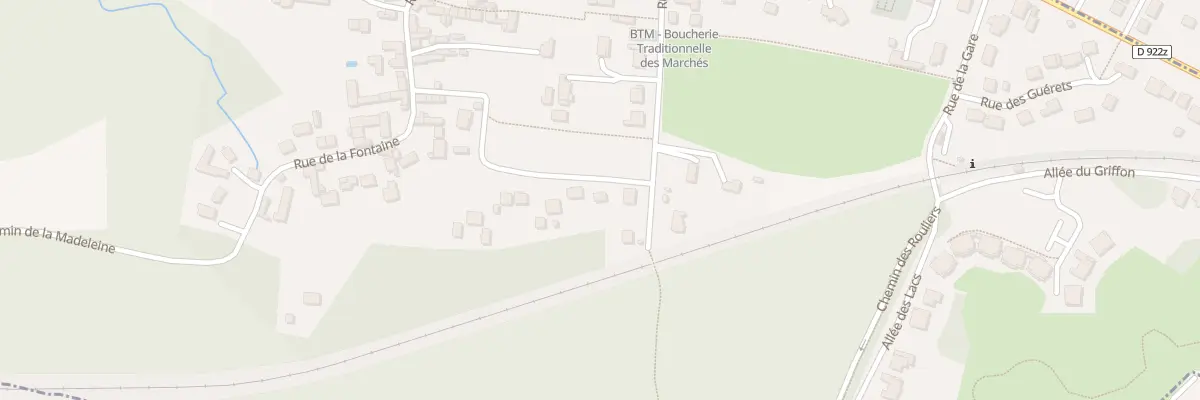 Plan du 28 Rle du Four à Seugy