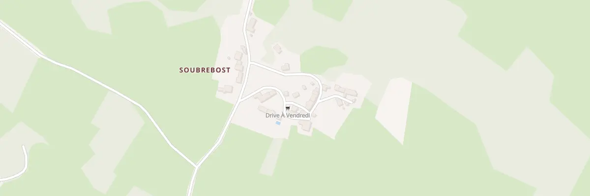Plan du 5423 Soubrobost à Mainsat