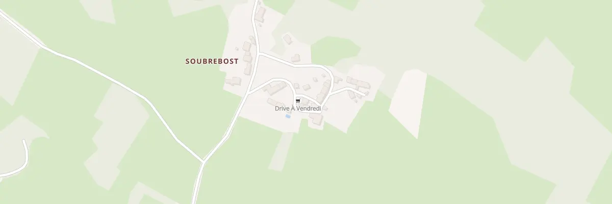 Plan du 17 Soubrebost à Mainsat