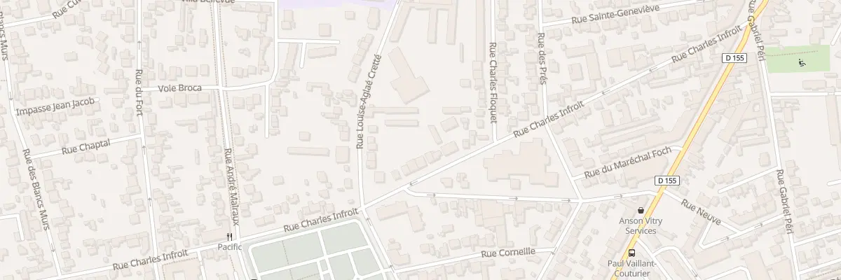 Plan du 48B Rue Charles Infroit à Vitry-sur-Seine
