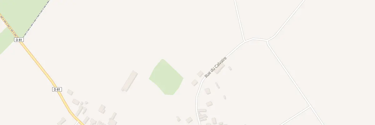 Plan du 27 Rue du Calvaire à Ostreville