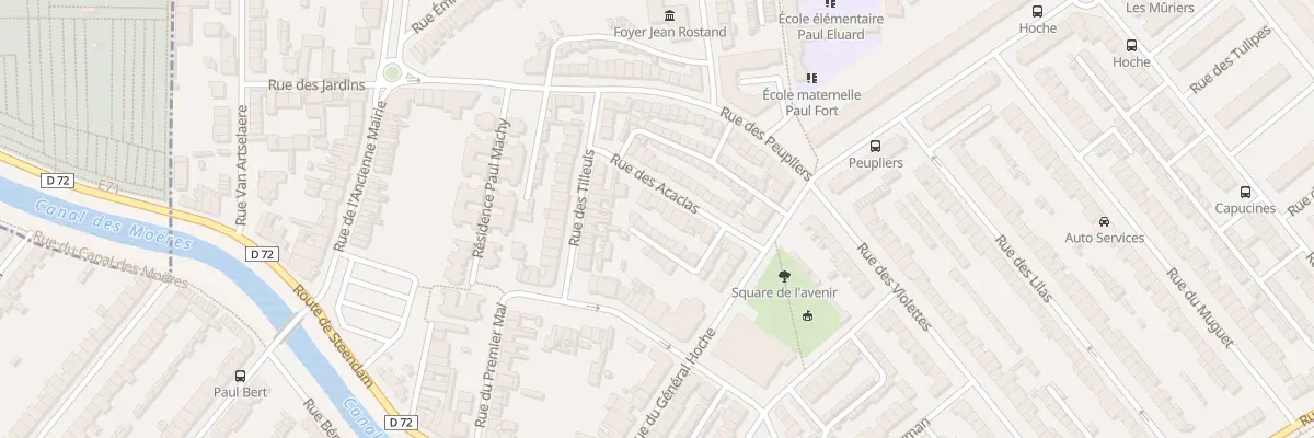 Plan du 15 Rue des Acacias à Coudekerque-Branche