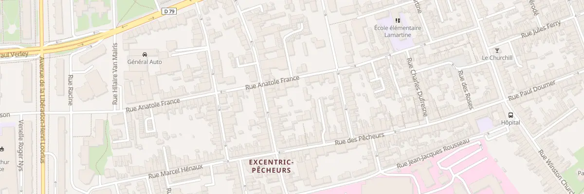Plan du 260 Rue Anatole France à Dunkerque
