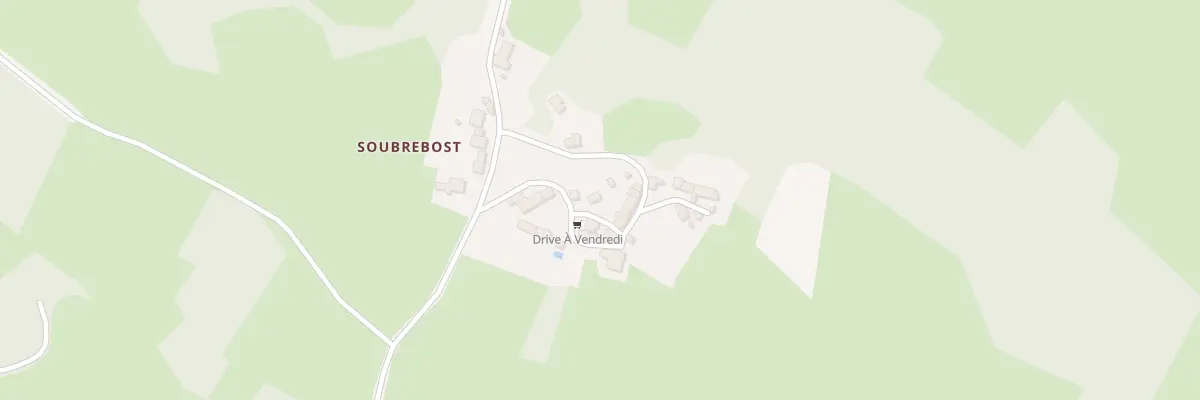 Plan du 5424 Soubrobost à Mainsat