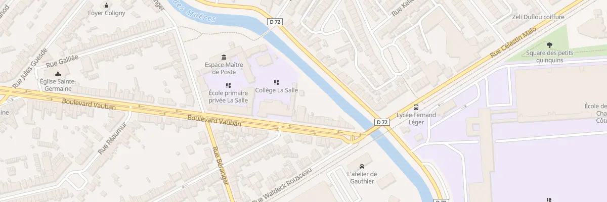 Plan du 20 Bd Vauban à Coudekerque-Branche