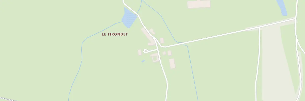 Plan du 5300 Le Tirondet à Sannat
