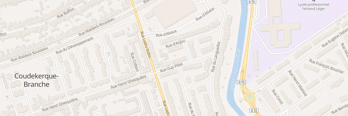 Plan du 11 Rue Guy Pillet à Coudekerque-Branche