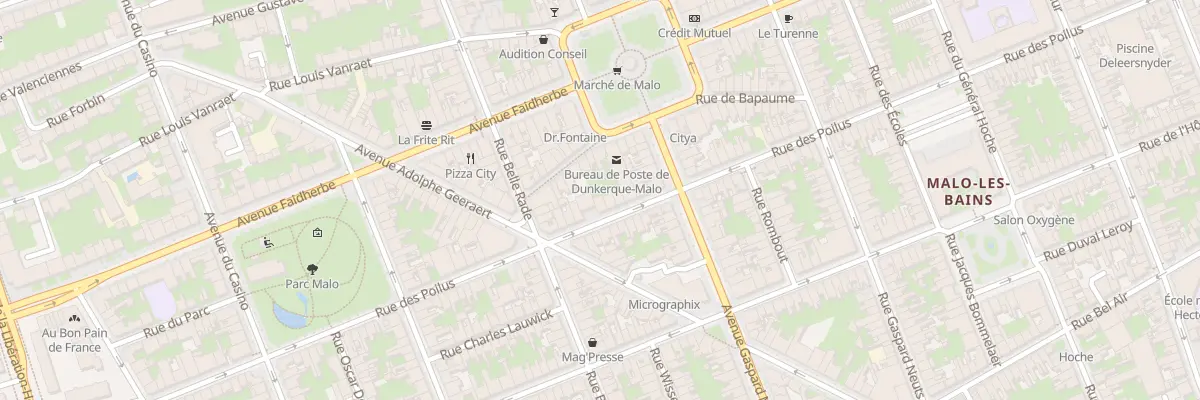 Plan du 49 Rue des Poilus à Dunkerque