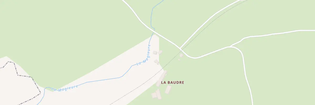 Plan du 5146 Moulin de la Baudre à Archignat