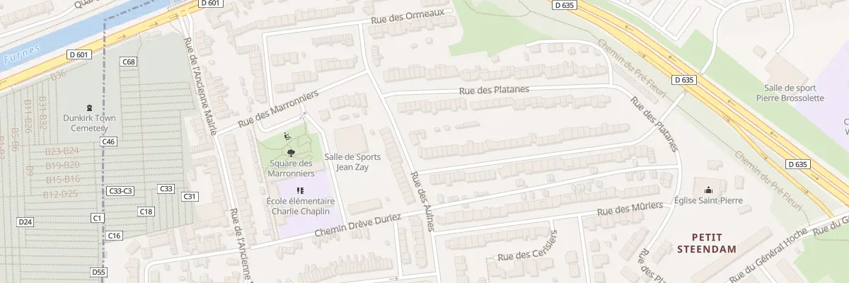 Plan du 63 Rue des Oliviers à Coudekerque-Branche