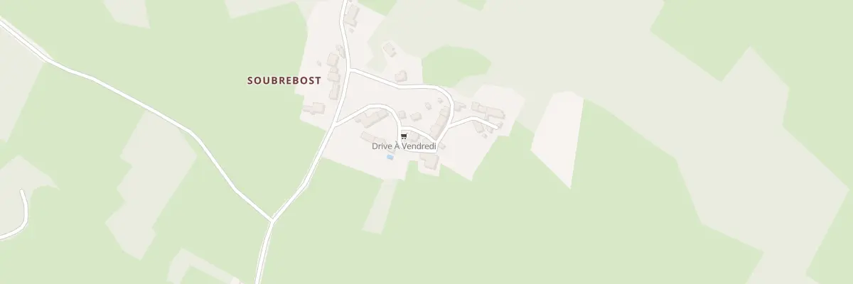 Plan du 16 Soubrebost à Mainsat