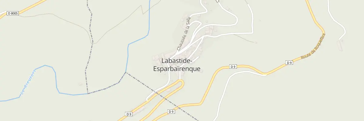 Plan du 2 Imp de la Fontaine à Labastide-Esparbairenque