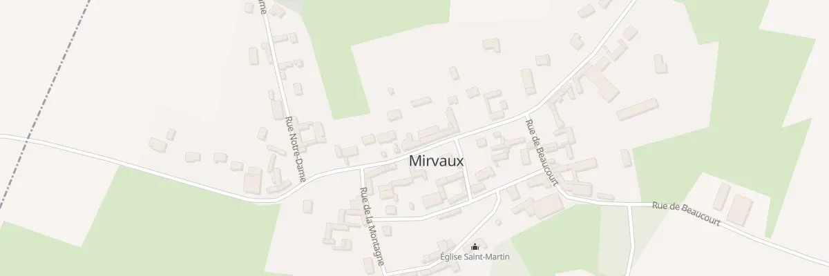 Plan du 11 Rue de la Chaussée à Mirvaux