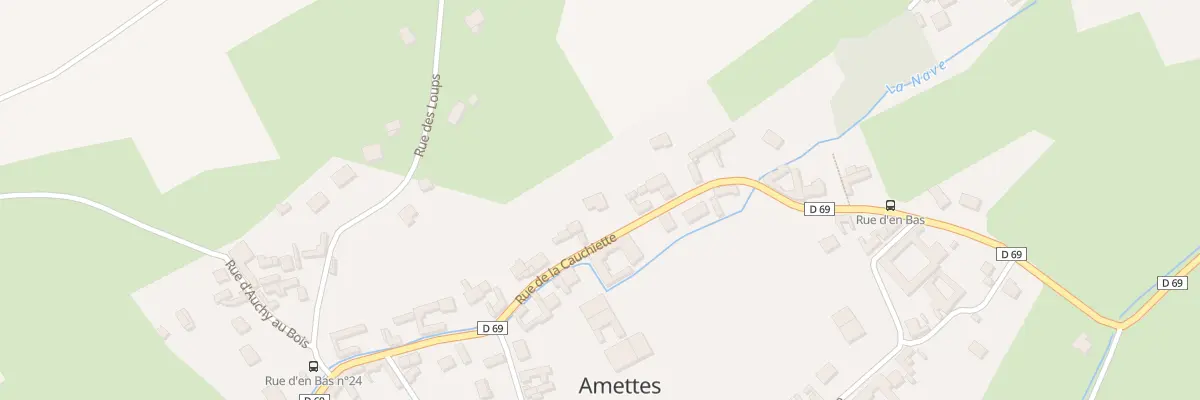 Plan du 15 Rue d’En Bas à Amettes