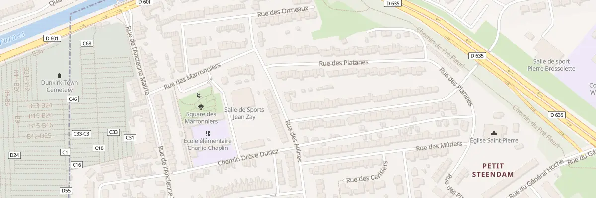 Plan du 61 Rue des Oliviers à Coudekerque-Branche