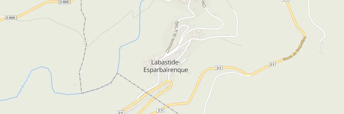 Plan du 26 Le Village à Labastide-Esparbairenque