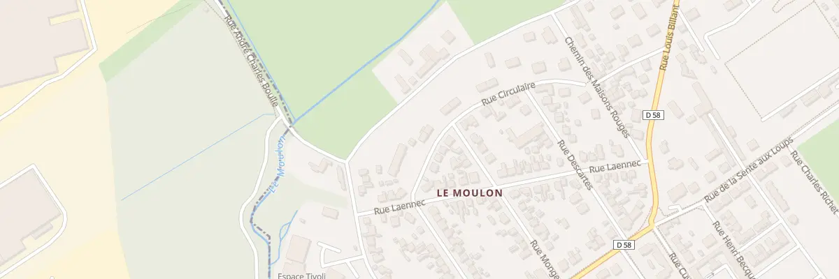 Plan du 7 Rue Circulaire à Bourges