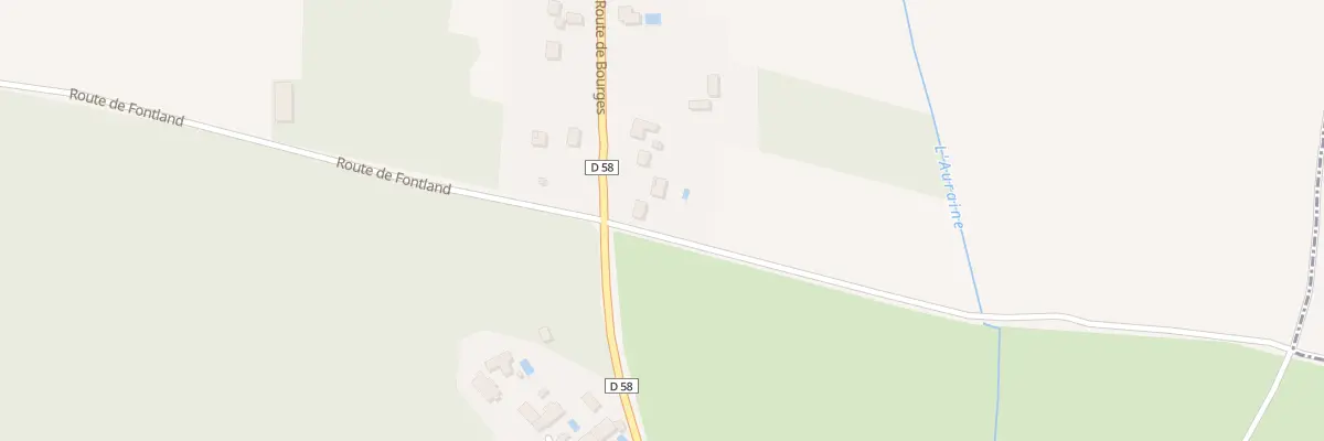 Plan du 39 Rte de Bourges à Vasselay