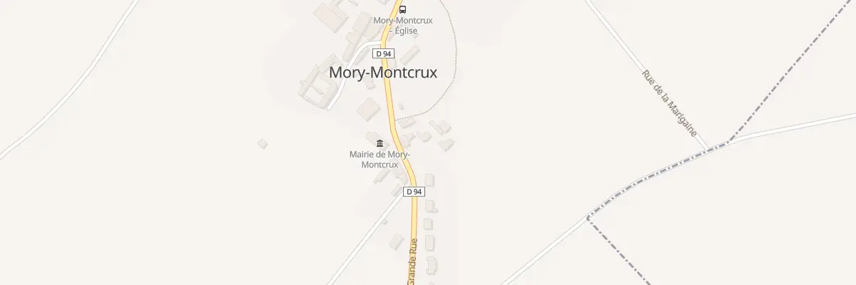 Plan du 5 Rue du Tour de Ville à Mory-Montcrux