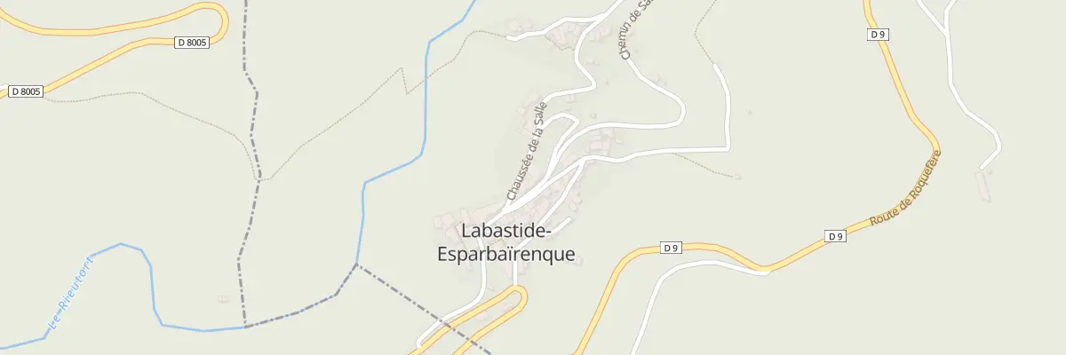 Plan du 29 Le Village à Roquefère