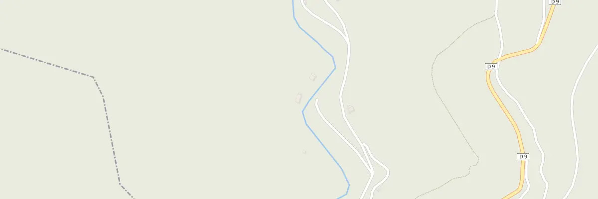 Plan de La Caouno à Roquefère