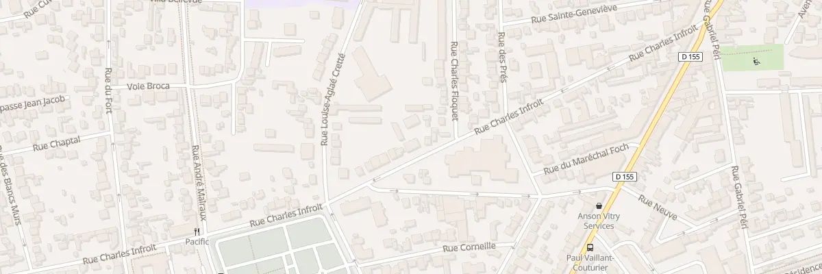 Plan du 46 Rue Charles Infroit à Vitry-sur-Seine