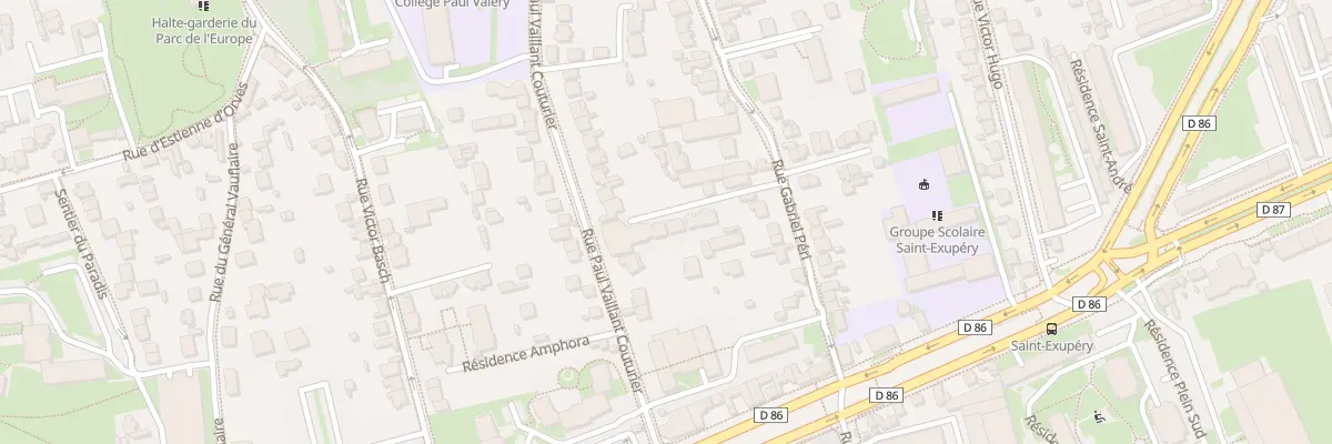 Plan du 20 Rue Paul Vaillant Couturier à Thiais