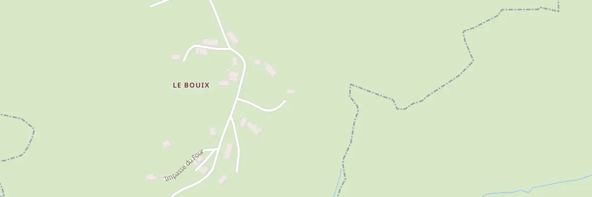 Plan du 5091 Le Bouix à Salins