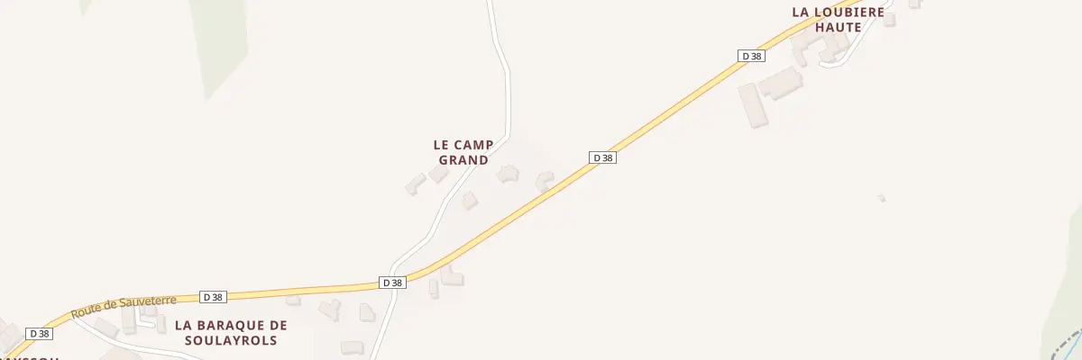 Plan du 5102A Le Camp Grand à Gramond