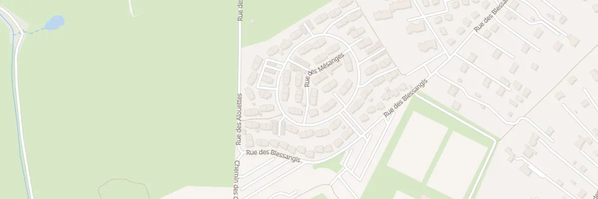 Plan du 49 Rue des Mésanges à Bourges
