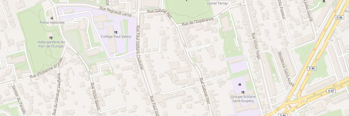 Plan du 37B Rue Gabriel Péri à Thiais