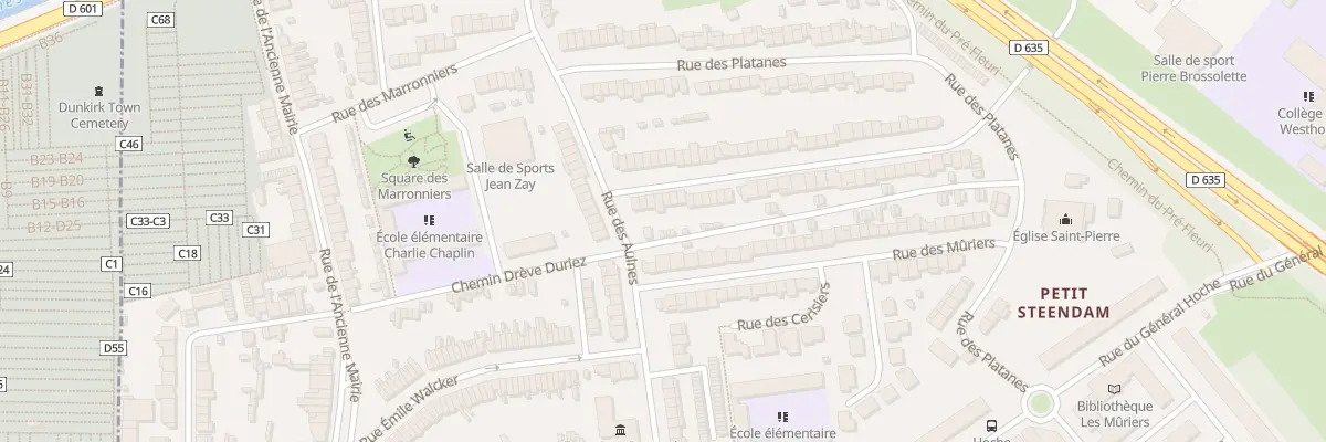 Plan du 60 Rue des Oliviers à Coudekerque-Branche