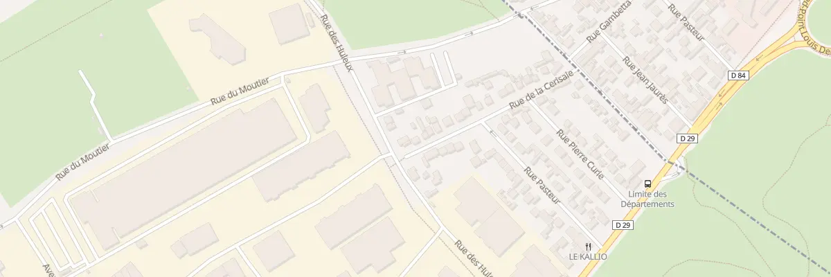 Plan du 3 Rue de la Cerisaie à Stains