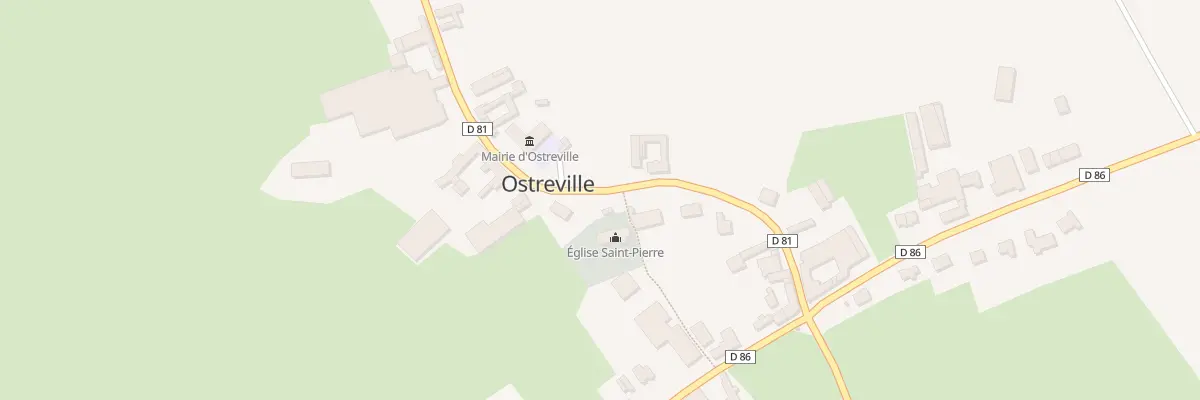 Plan du 25 Rue de l’Eglise à Ostreville