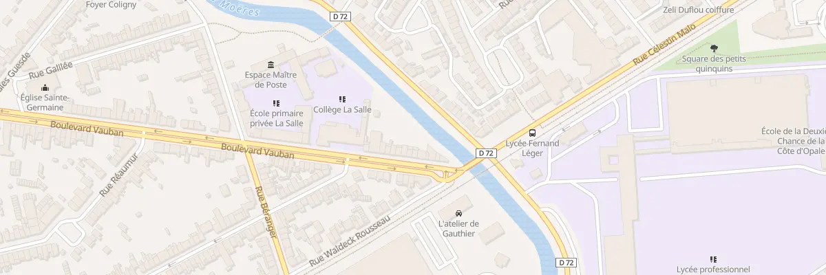 Plan du 6 Bd Vauban à Coudekerque-Branche