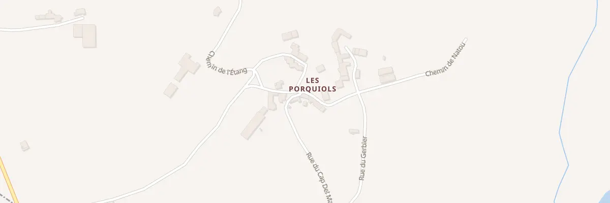 Plan du 5318 Pourquiols à Moyrazès
