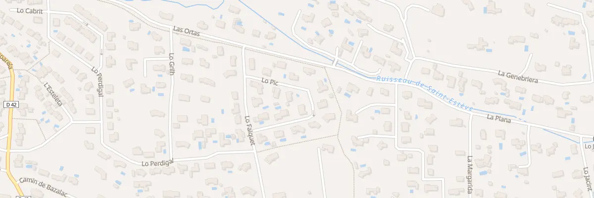 Plan du 4 Rue Lo Pic à Palaja