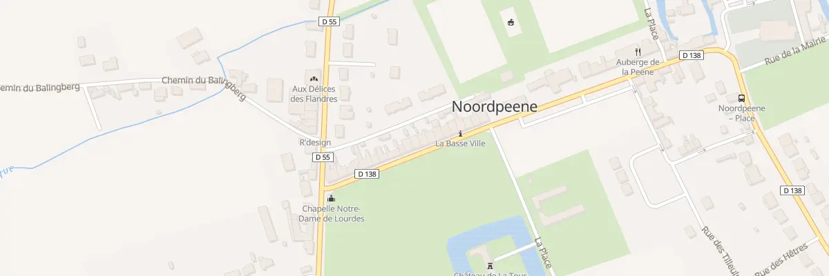 Plan du 366 Vc la Place à Noordpeene