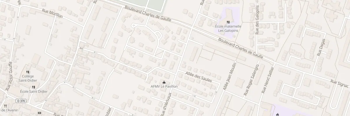 Plan du 19 Rue d’Hérivaux à Villiers-le-Bel