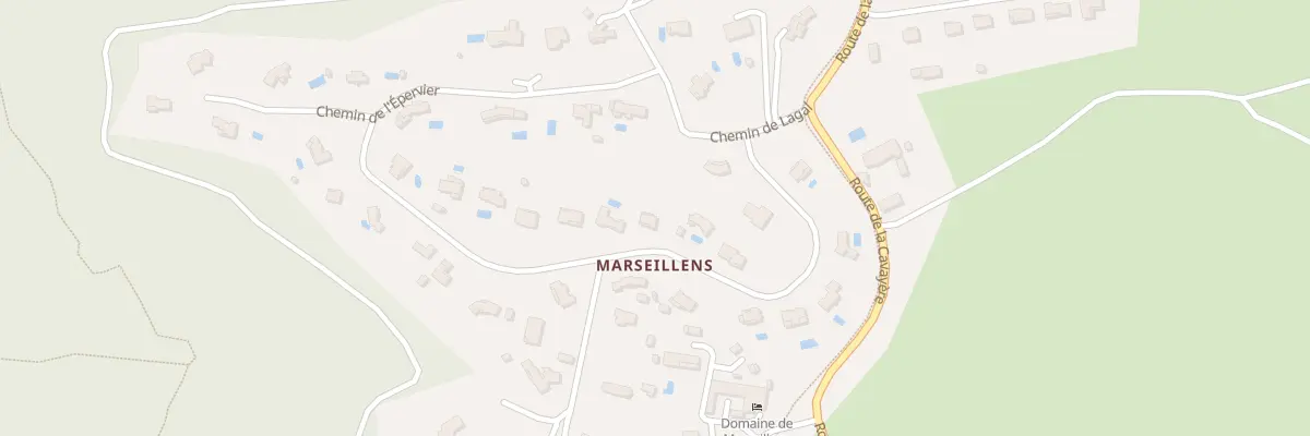 Plan du 10B Che de la Renardière Montlegun à Carcassonne