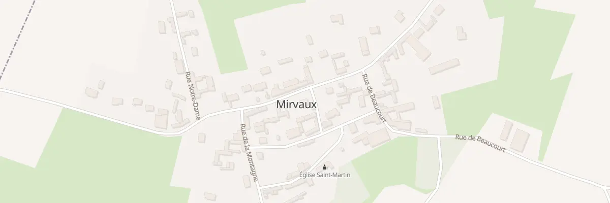 Plan du 10 Rue de la Chaussée à Mirvaux