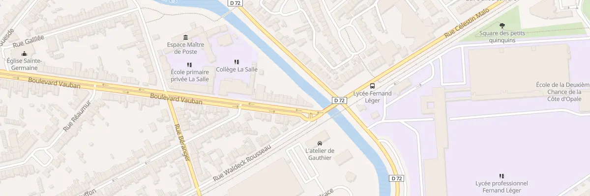 Plan du 2T Bd Vauban à Coudekerque-Branche