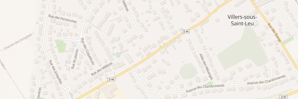 Plan du 24 Rue de Précy à Villers-sous-Saint-Leu