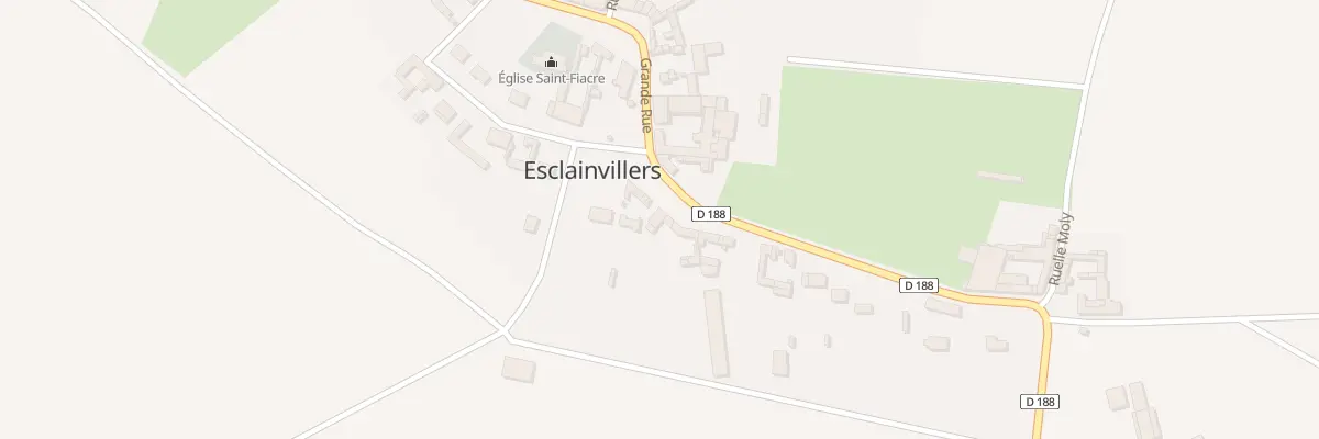 Plan du 37B Rue du Jeu de Paume à Esclainvillers